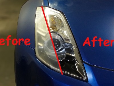 DIY: How to Restore Headlights (Sanding and Spraying)