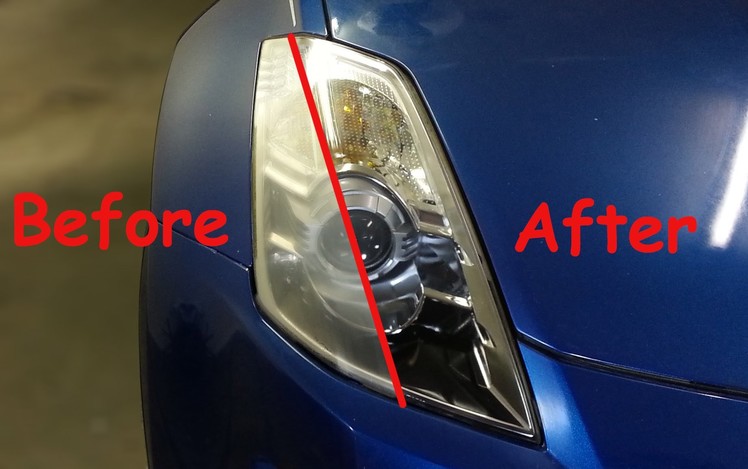 DIY: How to Restore Headlights (Sanding and Spraying)