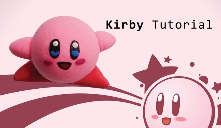 DIY Kirby Air Dry Clay Tutorial