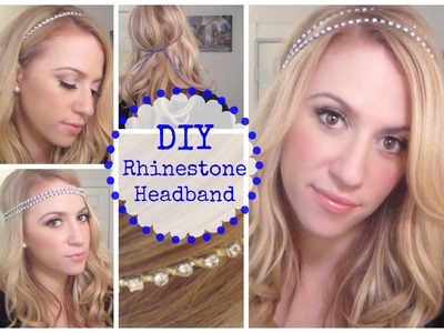 DIY Rhinestone Headband!
