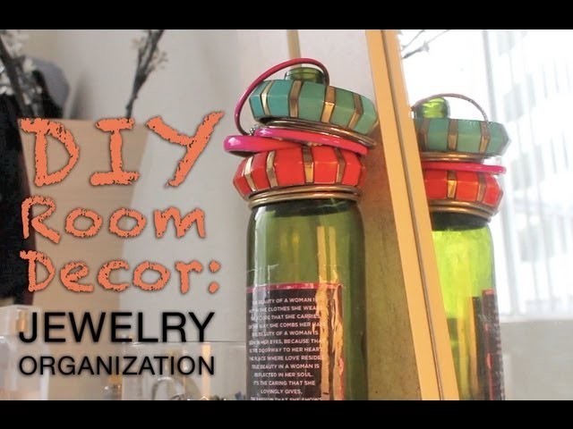 DIY Room Decor: Jewelry Organization