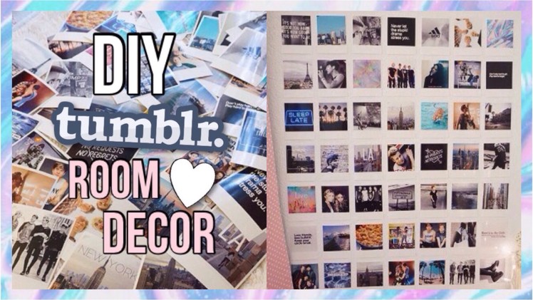 DIY tumblr room decor!