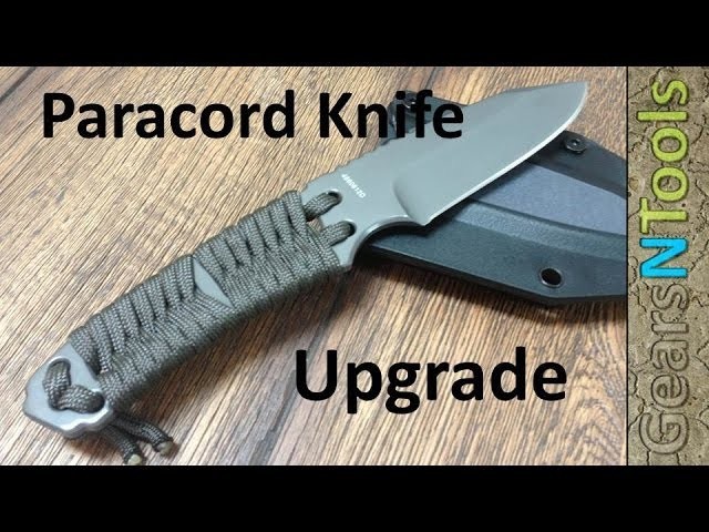 DIY Upgrade Bear Grylls Gerber Paracord Knife