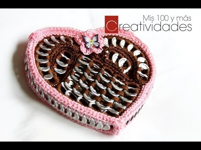 DIY: Valentine's Day Heart shaped purse part 1