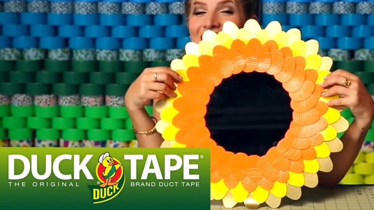 Duck Tape Crafts: How to Make a Decorative Mirror with Mr.Kate