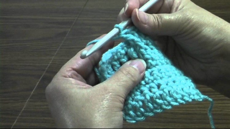 Front Post Triple Crochet Cross Stitch (Faux Cable)