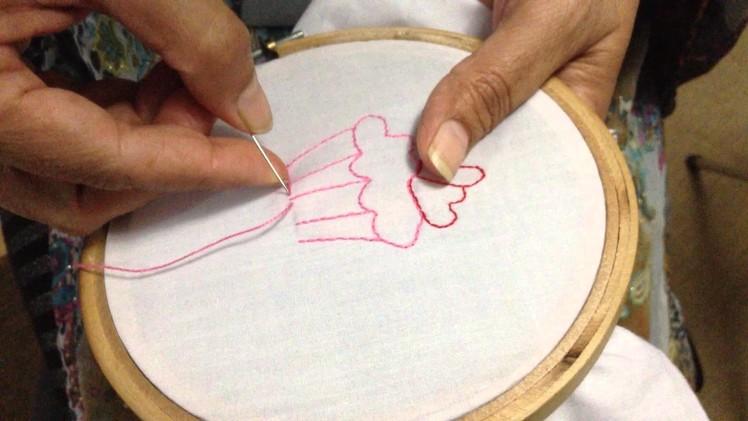 Hand Embroidery: Back Stitch