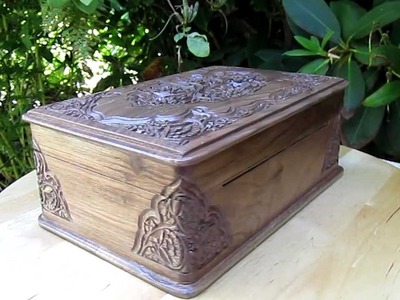 Handcrafted Jewellery Box from Heartwood Gifts