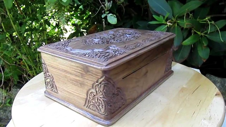 Handcrafted Jewellery Box from Heartwood Gifts