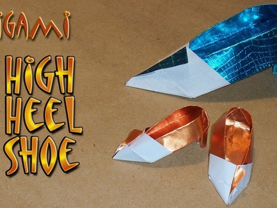 High Heel Origami Shoe by Rachel Katz