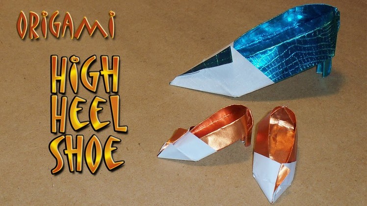 High Heel Origami Shoe by Rachel Katz