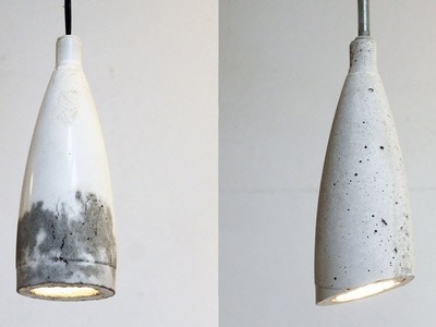 Homemade Modern, Episode 9 -- DIY concrete pendant lamp