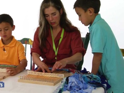 How to build an easy kid's loom