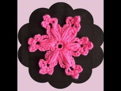 How to Crochet a Flower Pattern #41  │by ThePatterfamily