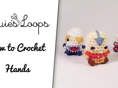 How to Crochet Amigurumi Hands (changing colors mid-stitch)