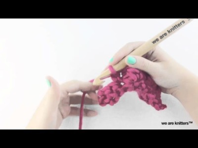 How to crochet bobble stitch | We Are Knitters