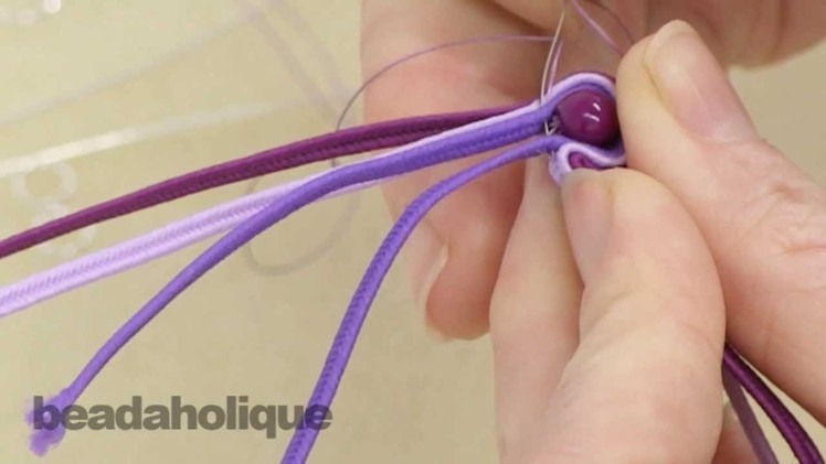 How to do Soutache Bead Embroidery: Part 2 How to Create a 2-Sided Join