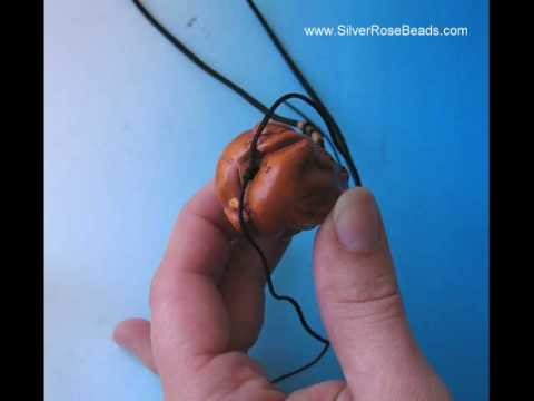 How to make a Boxwood Ojime Necklace