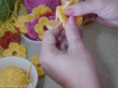 How to Make a Crochet Flower
