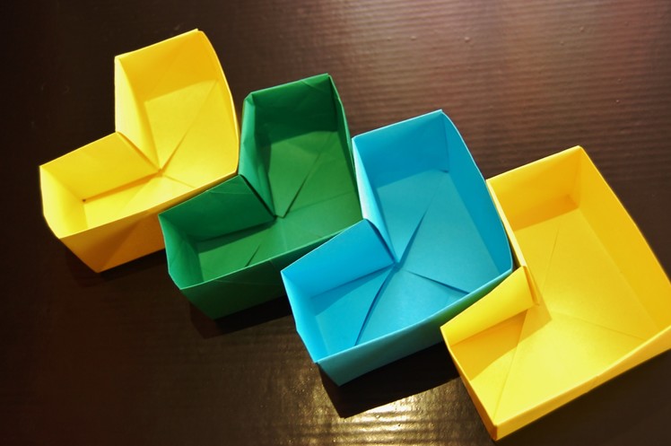 HOW TO MAKE A HEART ORIGAMI BOX