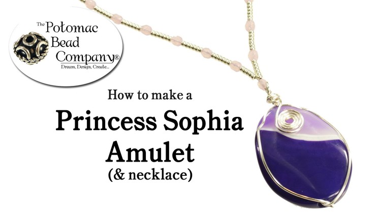 How to Make a Princess Sophia Amulet (and Necklace)