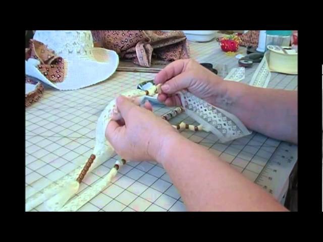 HOW TO MAKE A VICTORIAN LACE & BEAD NECKLACE