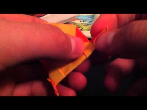 How to Make an Origami Mockingjay Pin