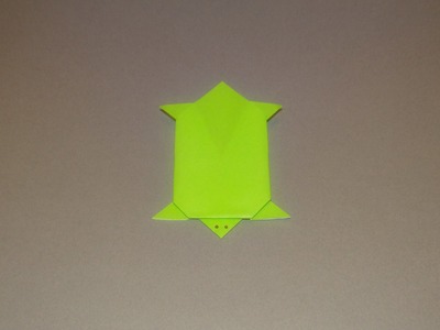 How To Make An Origami Turtle - Kirigami