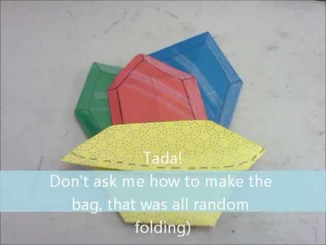 How to Make an Origami Zelda Rupee