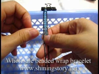 How to make chan luu beaded leather wrap bracelets. best friend bracelets -  DIY guide