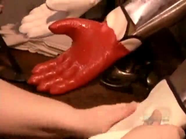 How to make PVC Gloves {www downloadshiva com}