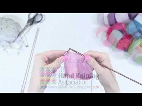 How to slip one, knit one and pass stitch over (SL1,K1,PSSO)