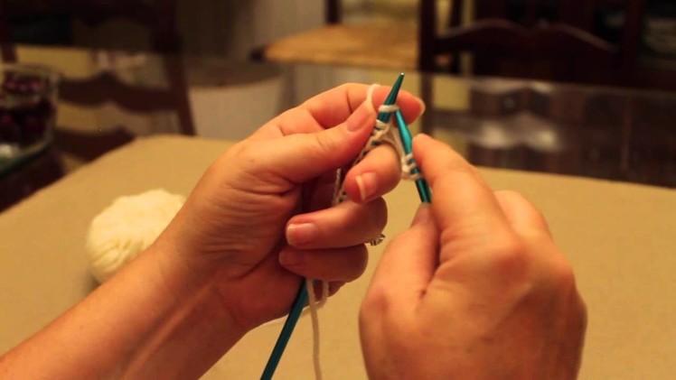 Knitting for Beginners: The Knit Stitch (Continental)
