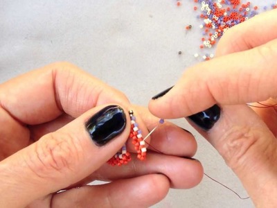 MRAW Zigged Band from Contemporary Geometric Beadwork, by Kate McKinnon: High Definition video