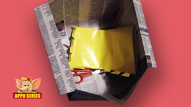 Origami - Let's make a Newspaper Basket