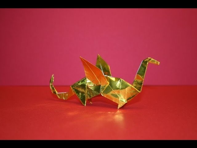 Origami tutorial - Dragon