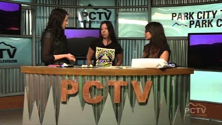 Park City Television: Annika Dimeo & Karamea Puriri talking Craft Lake City (8.5.13)