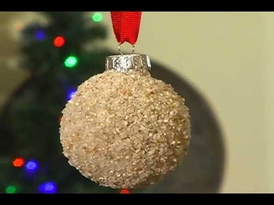 Summer Craft: Sand Ornaments (Christmas in July)