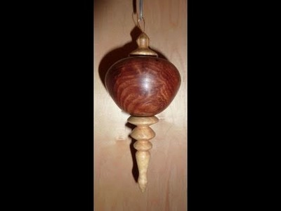 Woodturning Projects Redwood Christmas Ornament