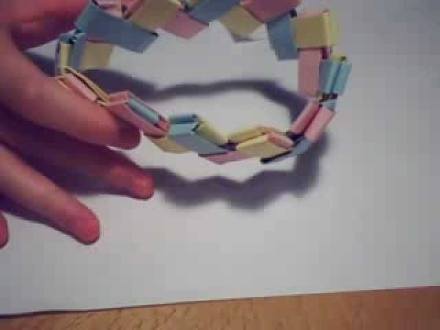 Chain-link Bracelet - Origami