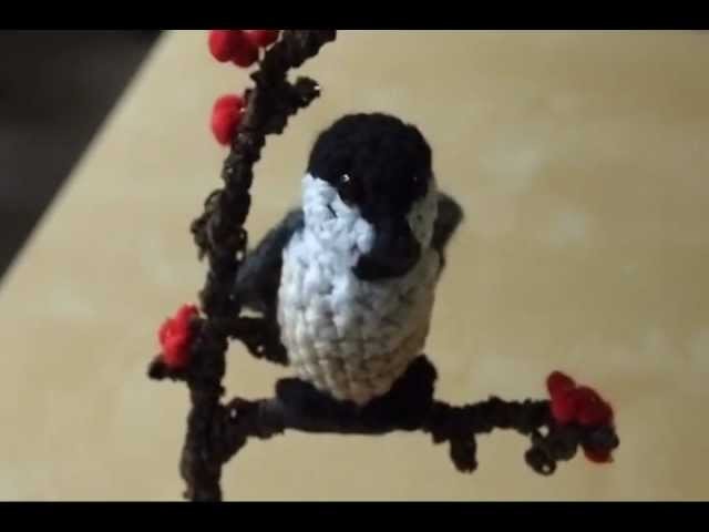 Crochet Chickadee with Sound