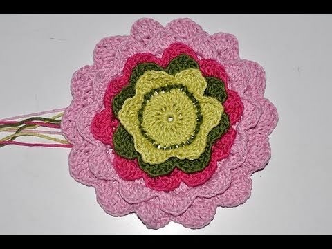 Crochet with eliZZZa * Pretty Petals Potholder