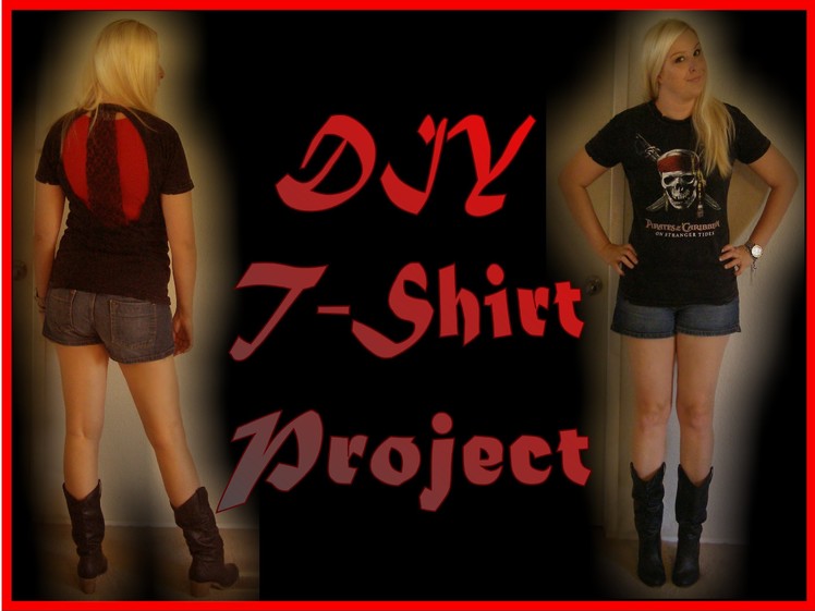 DIY Fashion - How to Cut a Tee Shirt with Style