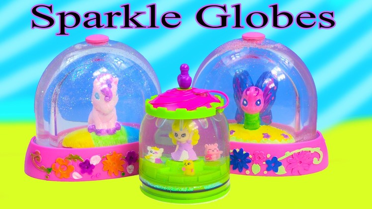 DIY Glitzi Globes Inspired Make Your Own Water Glitter Sparkle Globes Craft Unicorn Playset Toy