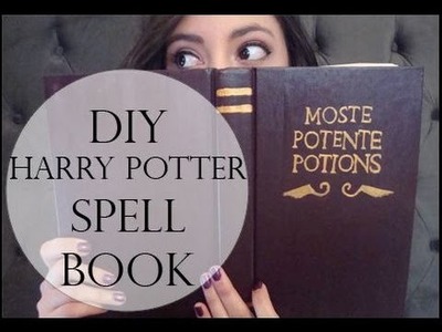 DIY Harry Potter Spell Book