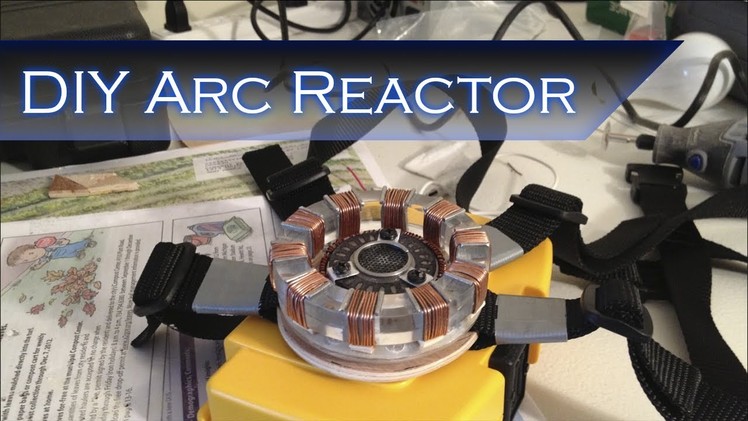 DIY Iron Man Arc Reactor (Walkthrough. Mute Commentary)