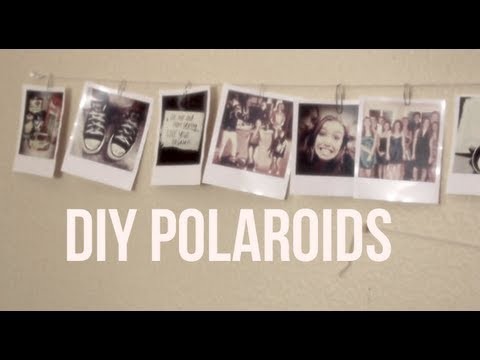 DIY Polaroid Photos