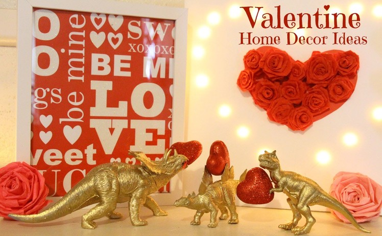 DIY San Valentin decoraciones. Valentine's Home Decor. Gifts.Regalos