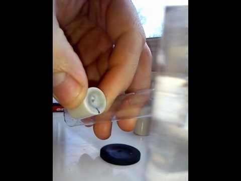 DIY simple epoxy putty power piston for Stirling engines