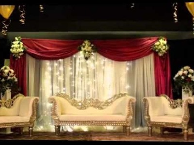 DIY Wedding stage decorating ideas